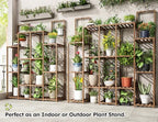 EnHomee 56" W Large Plant Stand with 13 Tiers, Living Room and Patio - Image 3