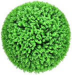 Decorative Faux Greenery Fake Plants 24in, Grass Balls Decorative Decor, Garden Spheres Outdoor, Decorative Balls for Home Decor, Artificial Plant Topiary Ball Tree by ATYUJKB
