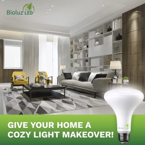 Bioluz LED 8 Pack BR30 LED Bulbs Indoor Flood Lights 90+ CRI 65W Equivalent uses 7.5W 5000K Daylight 650 Lumens E26 Base Dimmable Instant On Interior Home Décor UL Listed FCC RoAS Title 20 Certified - Image 5