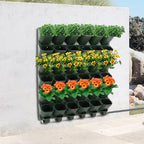 Garden 36 Pockets Self Watering Vertical Planters, Timer Drip Irrigation System, Wall Mounted Stackable Planter Rain Sensor & IPX6 for Balcony Garden, Vegetables, Herbs, Flowers - Image 5