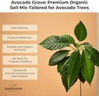 GARDENWISE Avocado Tree Soil – Premium Organic Potting Mix for Avocado Trees | Tailored pH & Organic Nutrients | Fast-Draining & Moisture-Retaining | Indoor & Outdoor Use (5 QUARTS) - Image 4