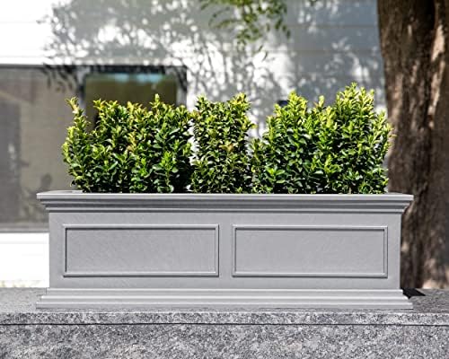Veradek Brixton Series Window Box Planter - Rectangular Outdoor Planter - Image 4