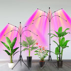 Garpsen Plant Lights for Indoor Growing, 5 Heads with Tripod, 2Pack by Garpsen