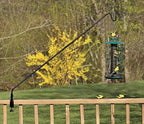 AshmanOnline Ashman Deck Hook (2 Pack, 49-Inch Deck Hook), Double Forged Solid Metal Single Piece Rod, Ideal for Bird Feeders, Plant Hangers, Coconut Shell Hanging Baskets, and Lanterns. - Image 2