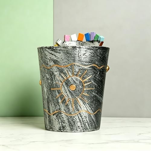 Picasso Abstract Face Planters Flower Pots, Handmade Resin Pots for Plants - Image 4