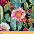Cactus Fabric by The Yard, Floral Upholstery, Tropical Hawaiian Plant by Erosebridal