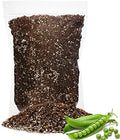 GARDENERA Premium Organic Potting Soil for Peas - (4 Quart Bag) by Gardenera
