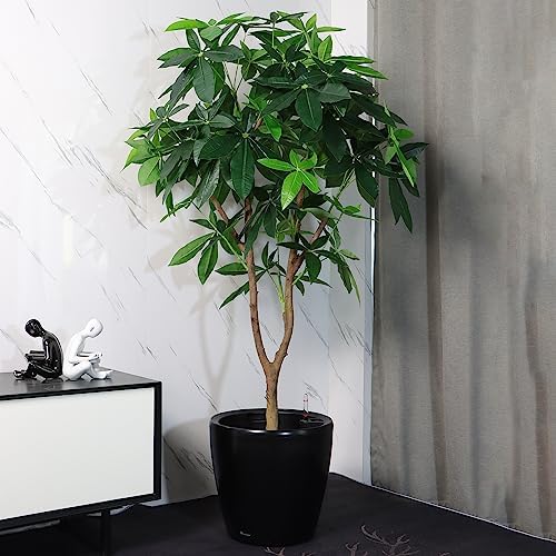 Dexceder 18x17 Self Watering Planter with Wheels (Black Matte) - Image 6