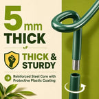 6 Pack Tall Plant Support Stakes – Peony Cages and Supports 10"W x 16"–32"H - Image 3