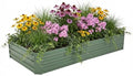Aoodor 6 x 3 x 1 ft Outdoor Raised Garden Bed by Aoodor