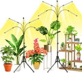 Wolezek Grow Lights for Indoor Plants Full Spectrum with Stand, 2 Pack by WOLEZEKLED