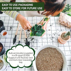 30QT Horticultural Vermiculite Bulk, Organic Vermiculite for Plants, Course Grade Vermiculite for Gardening, for houseplants, for Mushrooms, to Maintain Soil Moisture and Plant Growth(2-4mm) - Image 5