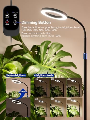 GLOWRIUM Smart Grow Light for Indoor Plants, Full Spectrum LED Plant Light - Image 6