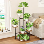 Corner Plant Stand with Grow Lights, 7 Tier Plant Stand Indoor (Round) - Image 5