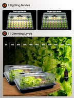 54-Cell Seed Starter Tray with Full Spectrum Grow Light (2) - Image 3