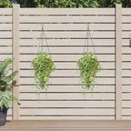 2 Pack Cone Shaped Metal Hanging Baskets for Plants Outdoor,10 in Width Conical Metal Wire Hanging Basket Planter with Coco Fiber Liners and Chains,Hangable Flower Pots for Outside (A-10 in) - Image 3