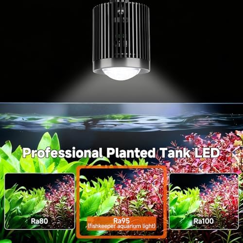 fishkeeper Clip On Aquarium Stream Light with 24/7 Mode(80W) - Image 6