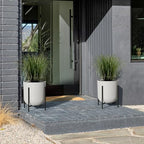 Veradek Mason Series Raised Lima Planter - Round Planter with Stand - Image 7