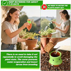 LemonRoad 6 Pcs Self Watering Terracotta Globes 11.5oz Large Ollas Plant Watering Globes Planter Insert Spike Pot Clay Planter Irrigation Device for Outdoor Indoor Easy to Refill Plant Lover Gift - Image 3
