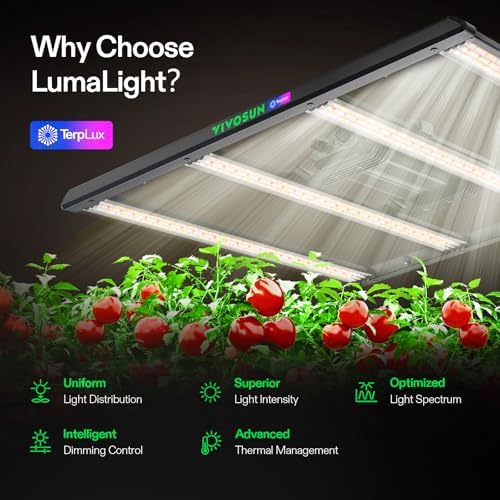 VIVOSUN LumaLight 320W LED Grow Light, Full Spectrum Indoor Plant Light - Image 2