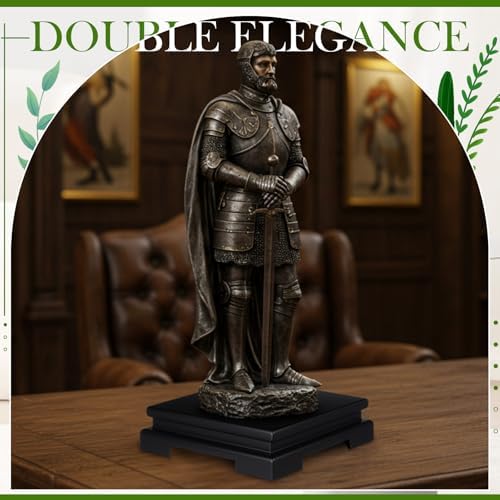 Chunful 2 Pcs 6.7 x 6.7 x 2'' Wooden Display Pedestal Stand, Black - Image 6