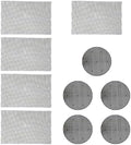 SHINEOFI 50pcs Round Fiberglass Planter Mesh Drainage Screen Pads for Pots by Unknown