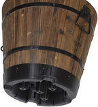 VegTrug Barrel Planter Medium 46cm Burnt Oak - Image 5