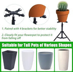 Plant Risers for Inside Pots, Metal Planter Inserts Pot Filler, 12-22" Rise - Image 6