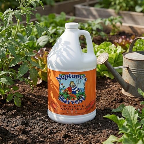 Neptune’s Harvest Organic Crab & Lobster Shell Multi-Purpose Liquid Fertilizer (2-0-2) - 1 Gallon Bottle - Rich in Nutrients Soil Fertilizer - Plant Food for Lawns, Gardens, and Vegetables - Image 6