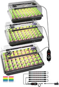 54-Cell Seed Starter Tray with Full Spectrum Grow Light (3) by GLOWRIUM