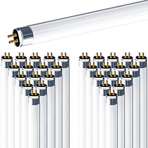 LUXRITE F54T5/841/HO 54W 46 Inch T5 Fluorescent Tube Light Bulb, 30-Pack by LUXRITE