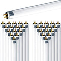 LUXRITE F54T5/841/HO 54W 46 Inch T5 Fluorescent Tube Light Bulb, 30-Pack by LUXRITE