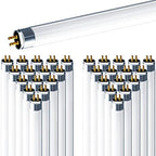LUXRITE F54T5/841/HO 54W 46 Inch T5 Fluorescent Tube Light Bulb, 30-Pack by LUXRITE