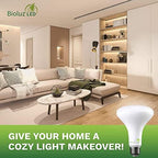 Bioluz LED 8 Pack BR30 LED Bulbs Indoor Flood Lights 90+ CRI 65W Equivalent uses 7.5W 5000K Daylight 650 Lumens E26 Base Dimmable Instant On Interior Home Décor UL Listed FCC RoAS Title 20 Certified - Image 4