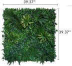 GreenSmart Premium Artificial Grass Wall Panels | Realistic Plant Greenery Privacy Panels | Decor for Fence, Garden, Patio & Balcony | Never Fade Indoor Outdoor Use (Jade (Large Single Panel)) - Image 2