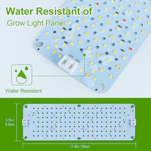 4-Pack Panel Grow Lights for Seed Starting,Veg, Bonsai,Seedling - Image 6