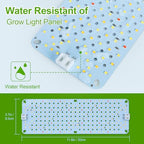 4-Pack Panel Grow Lights for Seed Starting,Veg, Bonsai,Seedling - Image 6