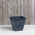 Novelty 35188 Square Ella Planter, Black, 18-Inch - Image 2