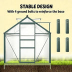 Portable Walk-in Greenhouse for Outdoors, Mini Grow Tent Plant Cabinet - Image 4