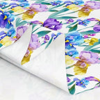 The Yard Romantic Botanical Decorative Fabric - Iris Hyacinth Indoor - Image 6