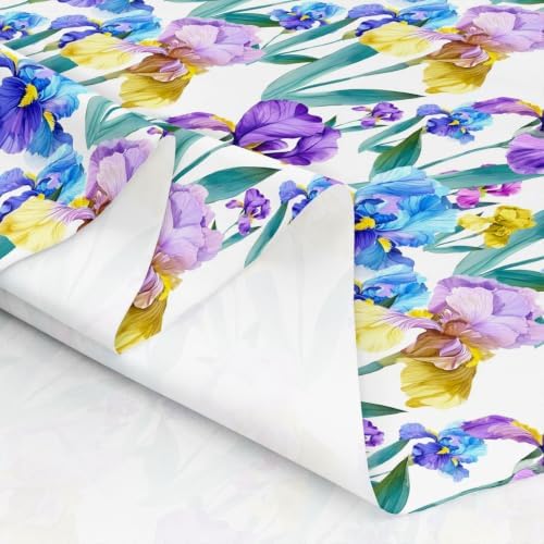 The Yard Romantic Botanical Decorative Fabric - Iris Hyacinth Indoor - Image 6