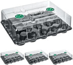 homenote 4 Pack 20 Cell Seed Starting Trays with 4 Vented Humidity Domes by HOMENOTE