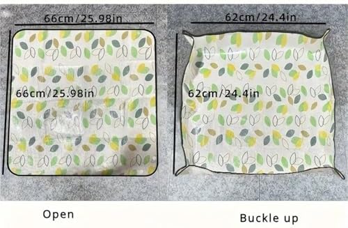 2 PCS PE Plant Planting Mat, Foldable Indoor Succulent, Portable Gardening for Patio - Image 3