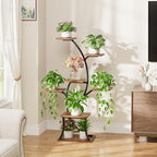 Indoor Plant Stand with Grow Light, 7 Tier 44" Plant Shelf - Image 2