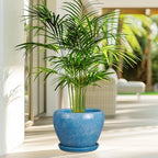 Ceramicfor Ceramic Planter, 8 Inch Plant Pot, Blue - Image 6