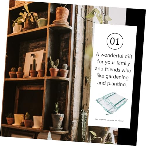Greenhouse Polycarbonate Cover Greenhouse Flower Protector Garden Tool Cold Frame Greenhouse for Outdoor Use - Image 5