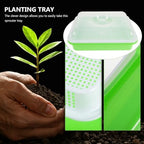 2 Sets Sprouter Tray with Lid Plastic Moisture Preserving Seed Tray - Image 6
