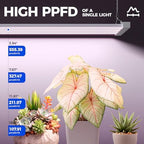 Barrina TX-L63 3FT LED Grow Light, 126W (2 x 63W), 4 Panels Wider Coverage - Image 4