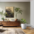 Kante White Concrete Planter 18" Dia All-Weather Round Large Pot - Image 3