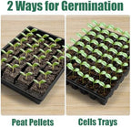 RooTrimmer 5-Pack No-Drip Seed Starting Trays with 4" Humidity Dome - Image 6